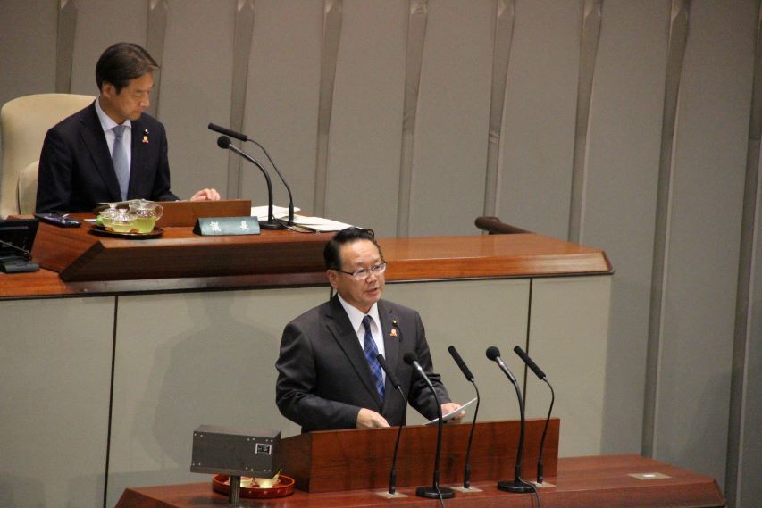 令和6年12月定例会 代表質問質問 池田輝彦 議員（京都府議会録画中継）